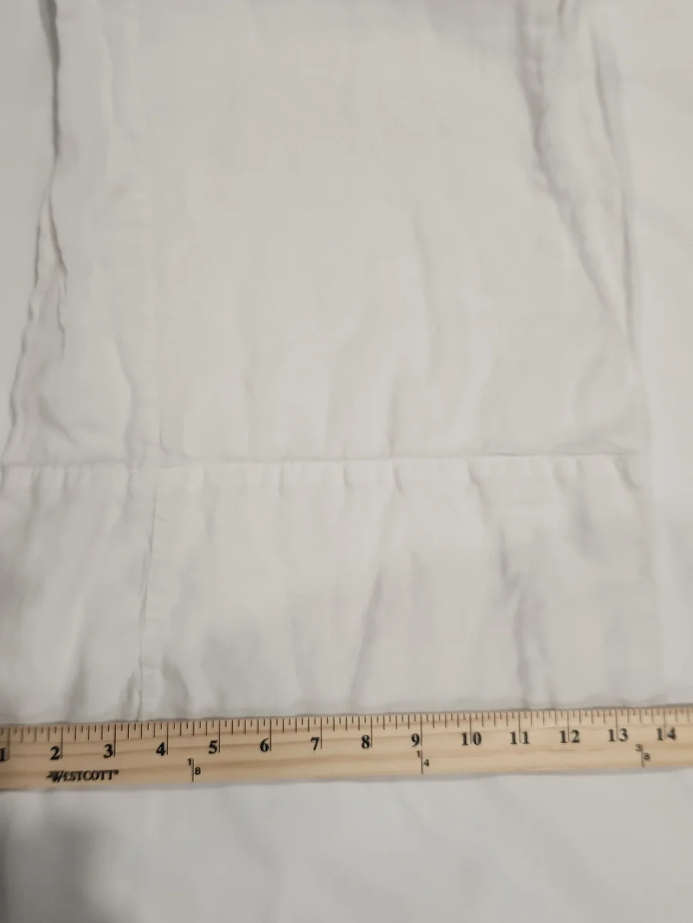 Zara White 100% Linen Wide Leg Pants Womens XS Drawstring Beach Summer Trousers
